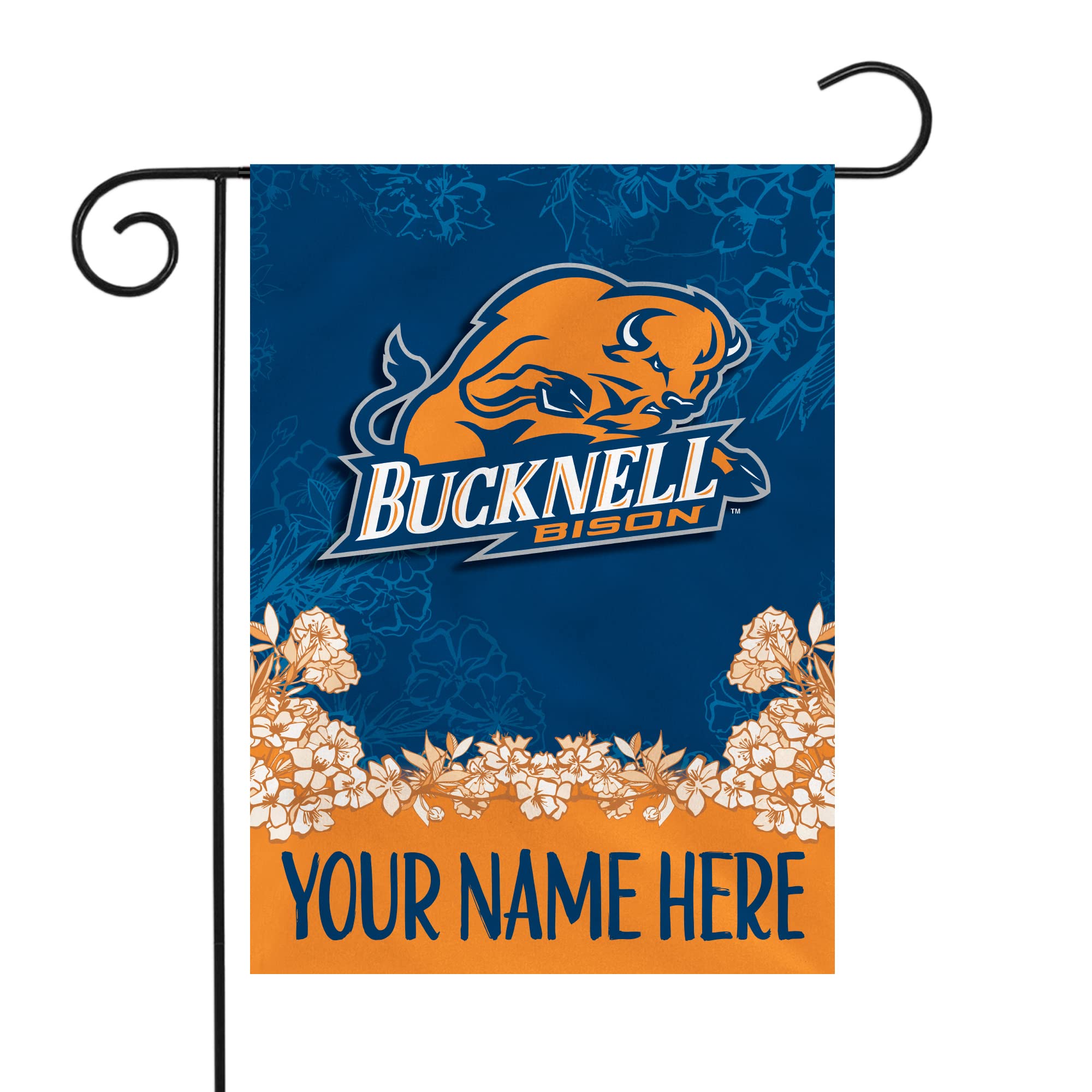 Rico Industries NCAA Standard/Primary Personalized Garden Flag