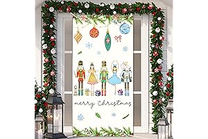 Merry Christmas Nutcracker Backdrop