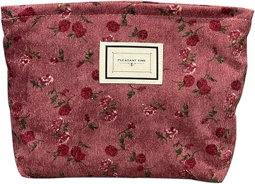 Miniatura 1 de SEAMOON Bolsa de cosméticos, bolsa de maquillaje estética,Pequeña bolsa de maquillaje para viajes,Bolsa de cosméticos de gran capacidad para