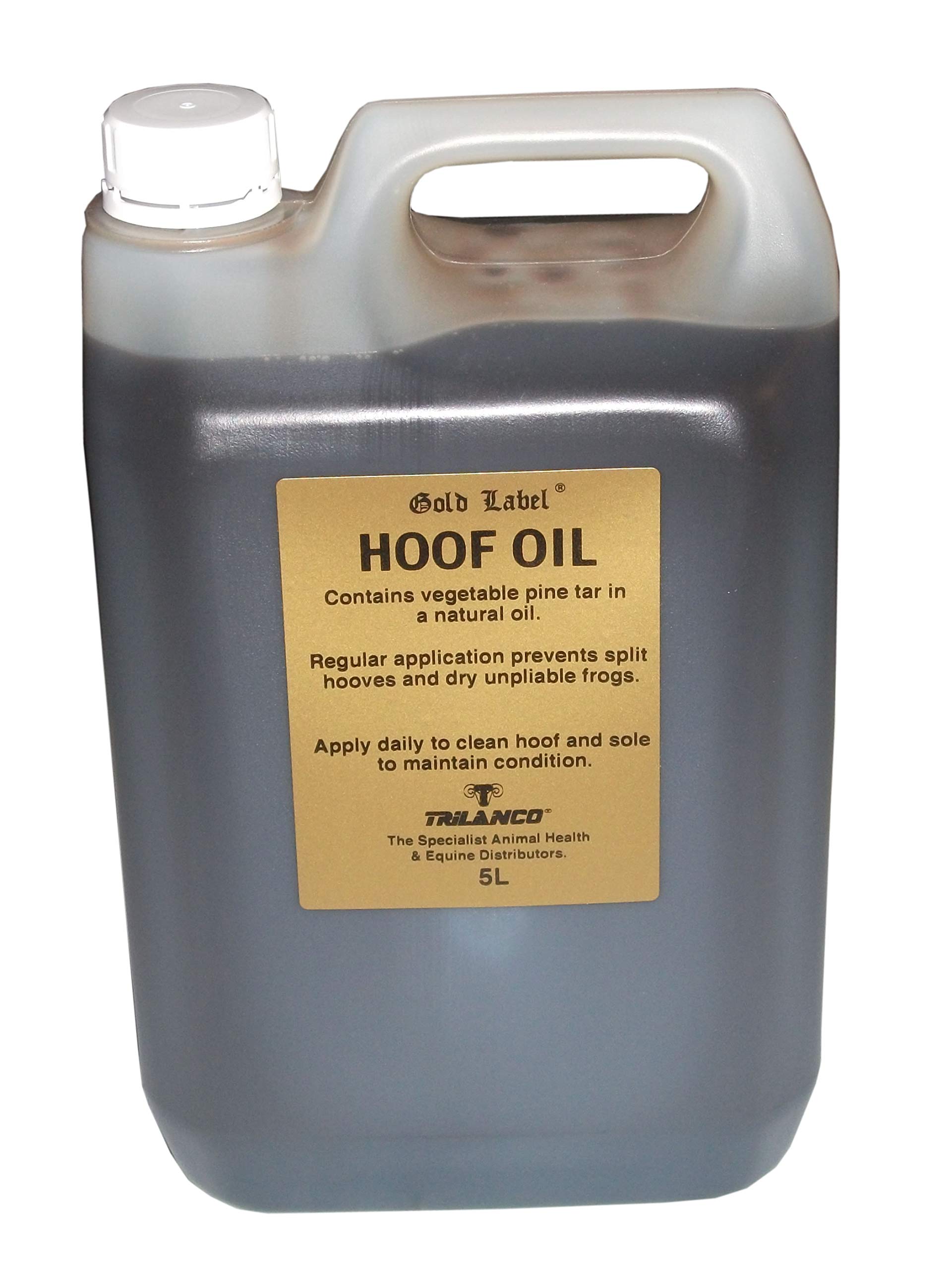 Gold Label Unisex's GLD0102 Hoof Oil, Clear, 5 Litre