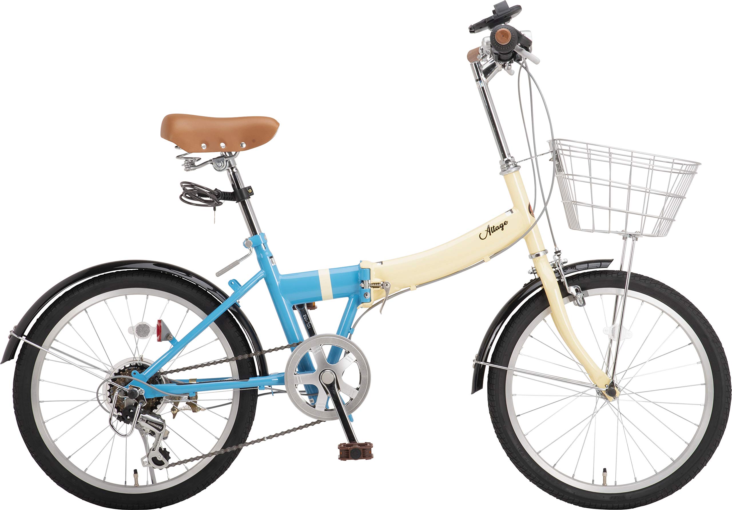 伊勢崎店【現状品】gi11-30 アルテージ 折りたたみ自転車 20インチ AFB-001 シマノ6段変速 黒 ※ 未使用品 伊勢崎店【現状品】gi11-30 アルテージ 折りたたみ自転車 20インチ AFB