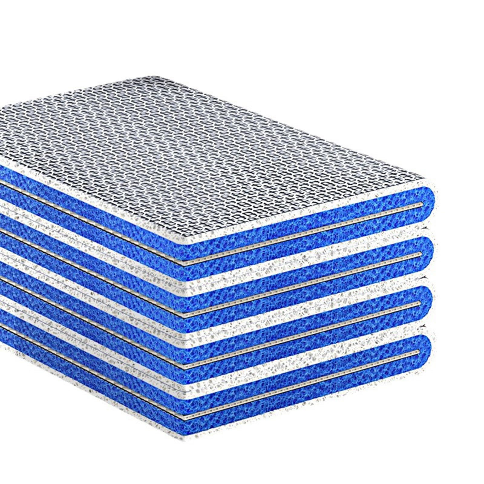 Aquarium Filter Sponge, 8D Aquarium Filter, filter floss aquarium, Biochemical Cotton Wool Honeycomb Structure, Easy to Clean Filter Wadding Perfect for Clean and Healthy Water (30 x 20 × 2 cm)