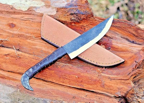 Wikinger Rabenkopf-Messer