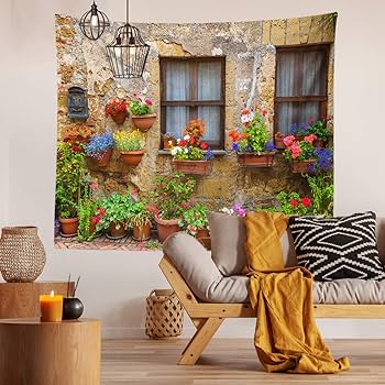 Tuscany Floral ゴブラン織　壁掛け　USA Tuscany Floral ゴブラン織 壁掛け USA