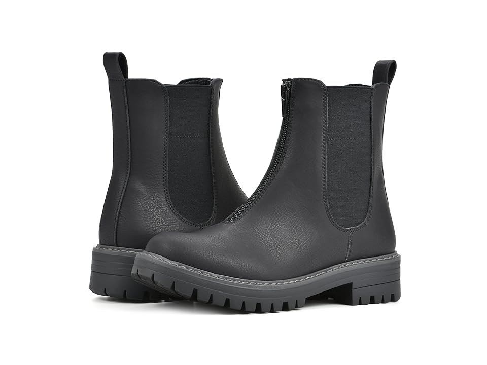 Cliffs by White Mountain Mission (Black/Nubuck/Fabric) Women's Boots INTERNATIONAL SHIPPING