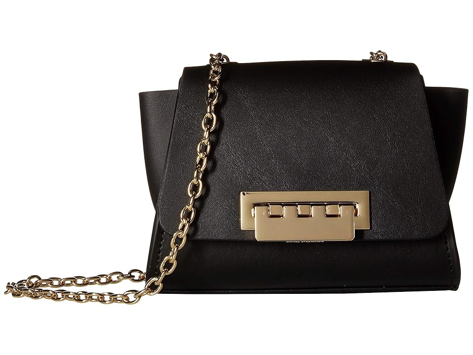 

ZAC Zac Posen Eartha Iconic Mini Chain Crossbody - Solid (Black) Handbags