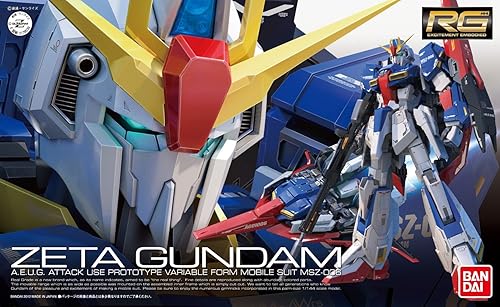 Miniatura 5 de Bandai Hobby Figura de grado real #10 Zeta Gundam Scale 1/144