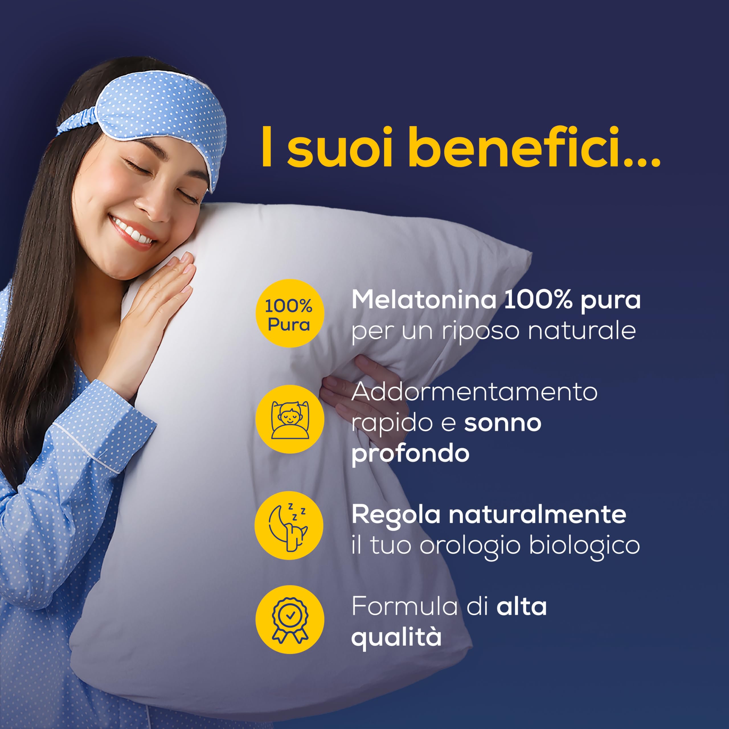Melatonina gocce bambini e adulti - Melatonina 1mg senza effetto rebound, favorisce un sonno dolce, prolungato e profondo - Riposo rigenerante, risveglio senza sonnolenza - Gusto fragola - 50ml