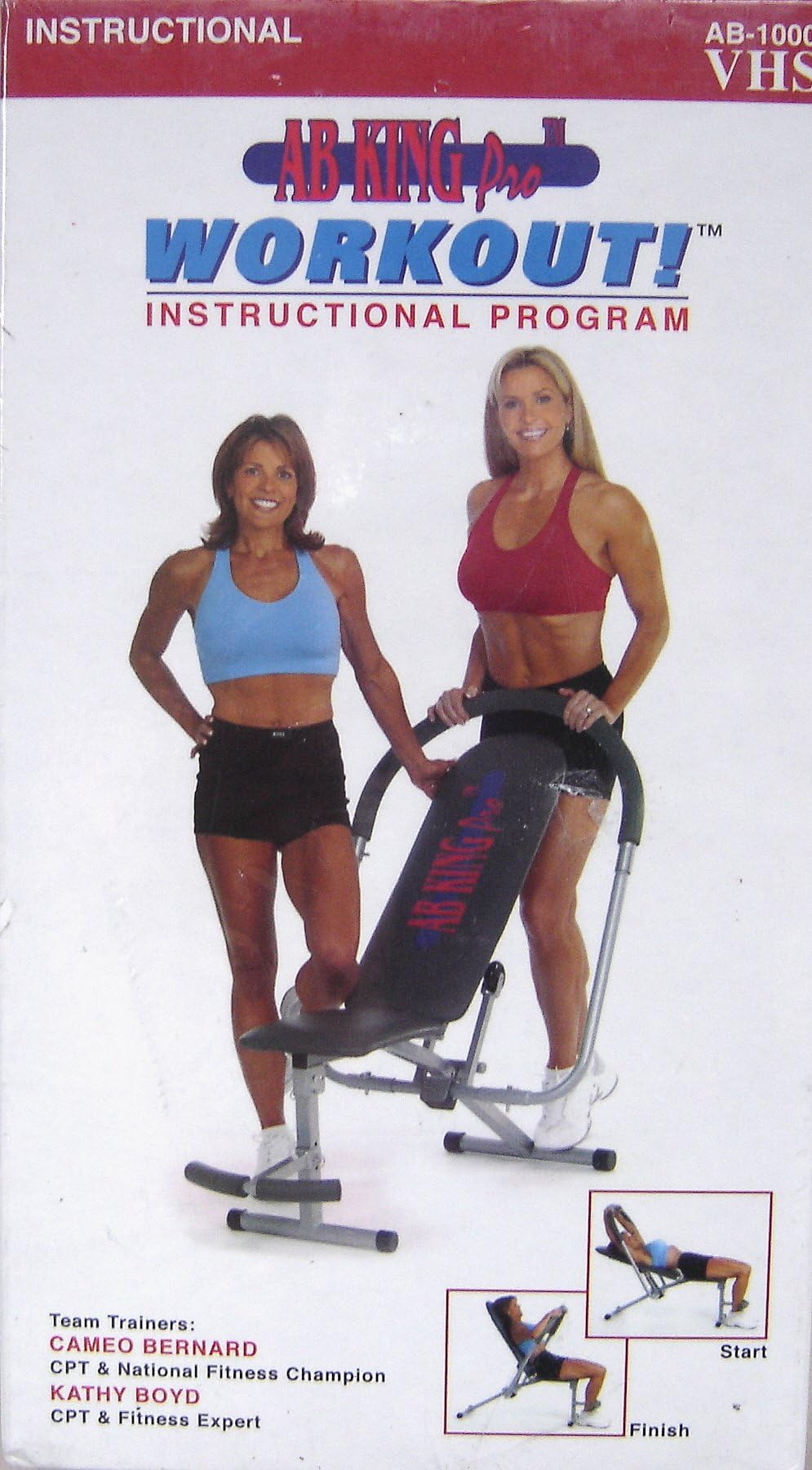 Instructional Program VHS Video with Cameo Bernard & Kathy Boyd