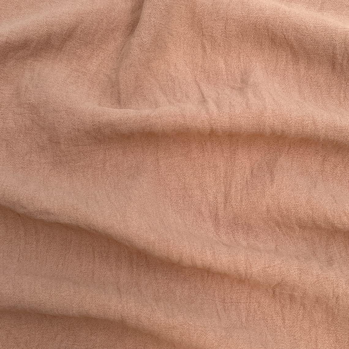 59" Wide Airflow Crepe Fabric by The Yard - 100% Polyester, 165 GSM, Lightweight, Anti-Wrinkle, Non-Stretch - Ideal for Dresses, Scarves, Blouses & DIY Projects
