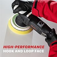 Vista 8 de Maxshine Placa de respaldo universal de doble acción de gancho y bucle de 6 pulgadas Se adapta a pulidores con rosca de 5/16 pulgadas Soporta