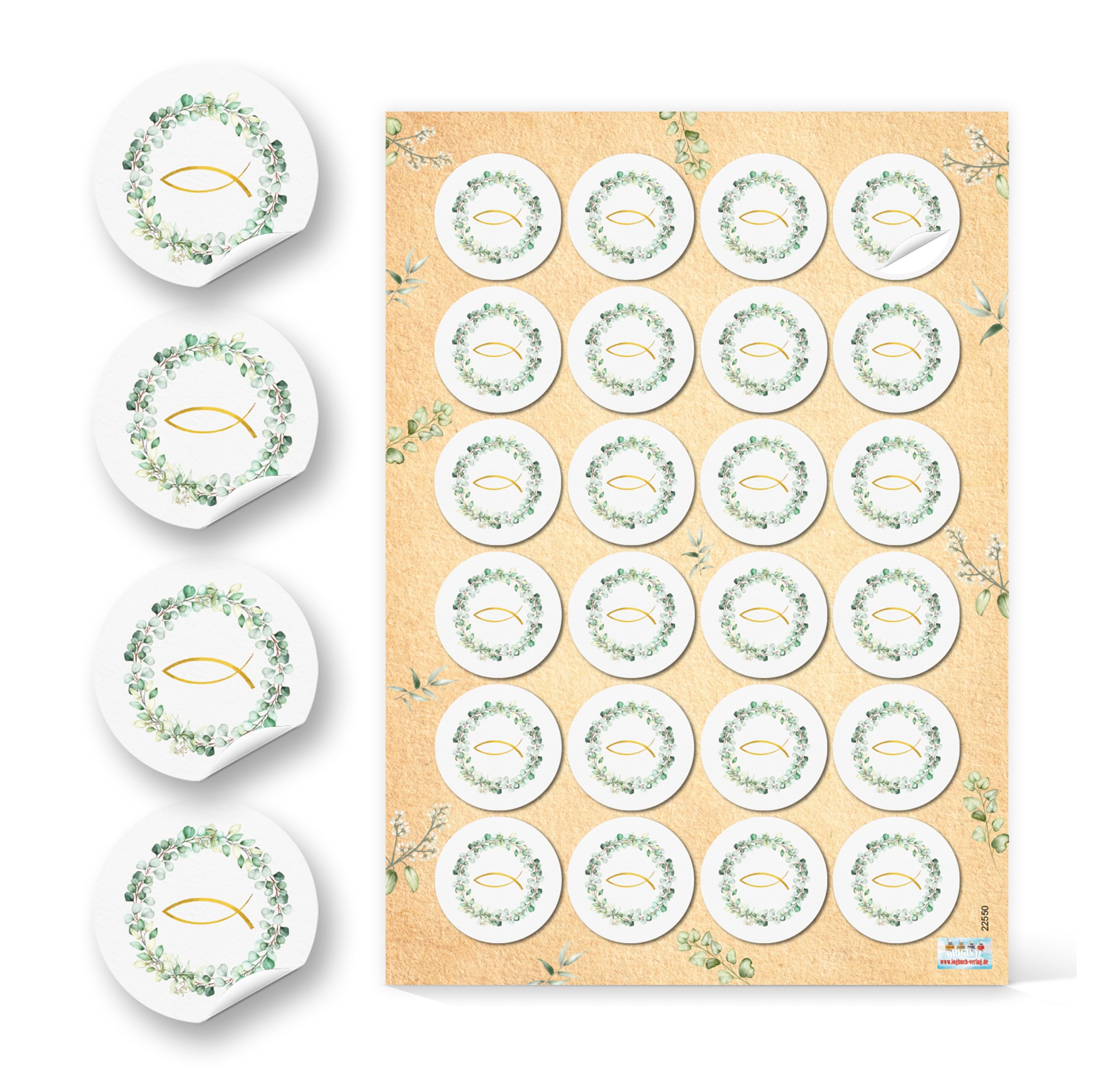 Autocollant Communion Personnalisé 3Cm Pour Enfant