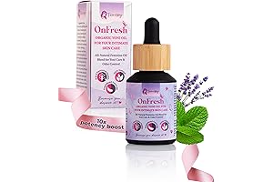 Natural Feminine Yoni Oil for Women: PH Balance, Wetness, Dryness Relief