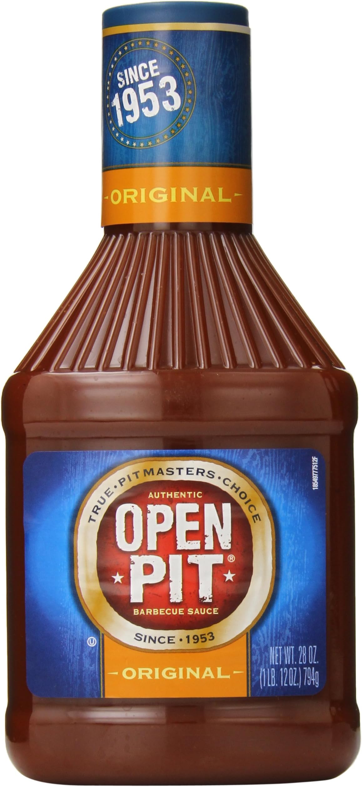 Open Pit Blue Label Original Barbecue Sauce, 28 oz. (Pack of 12)