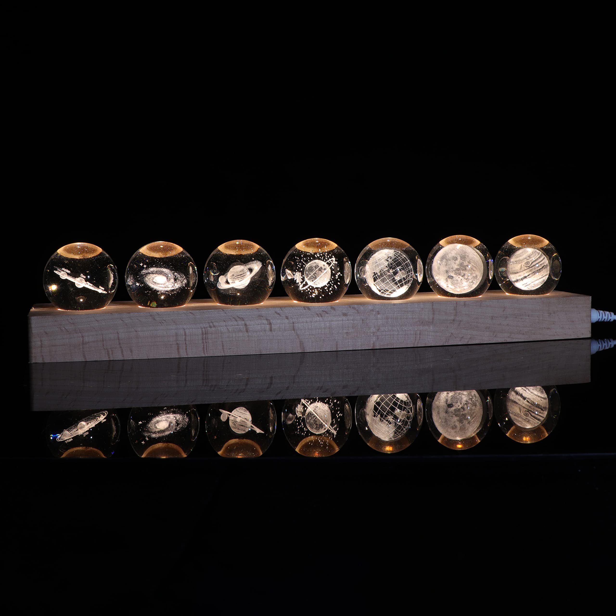 Qianwei Boule de cristal système solaire 7