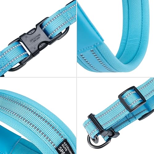 Miniatura 5 de EXCELLENT ELITE SPANKER Arnés sin tirones para perro, chaleco reflectante ajustable, suave acolchado, correa para el pecho de fácil mascota con
