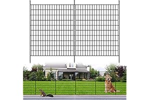 10 Panel Lightweight Border Fencing to Protect Plants and Pets