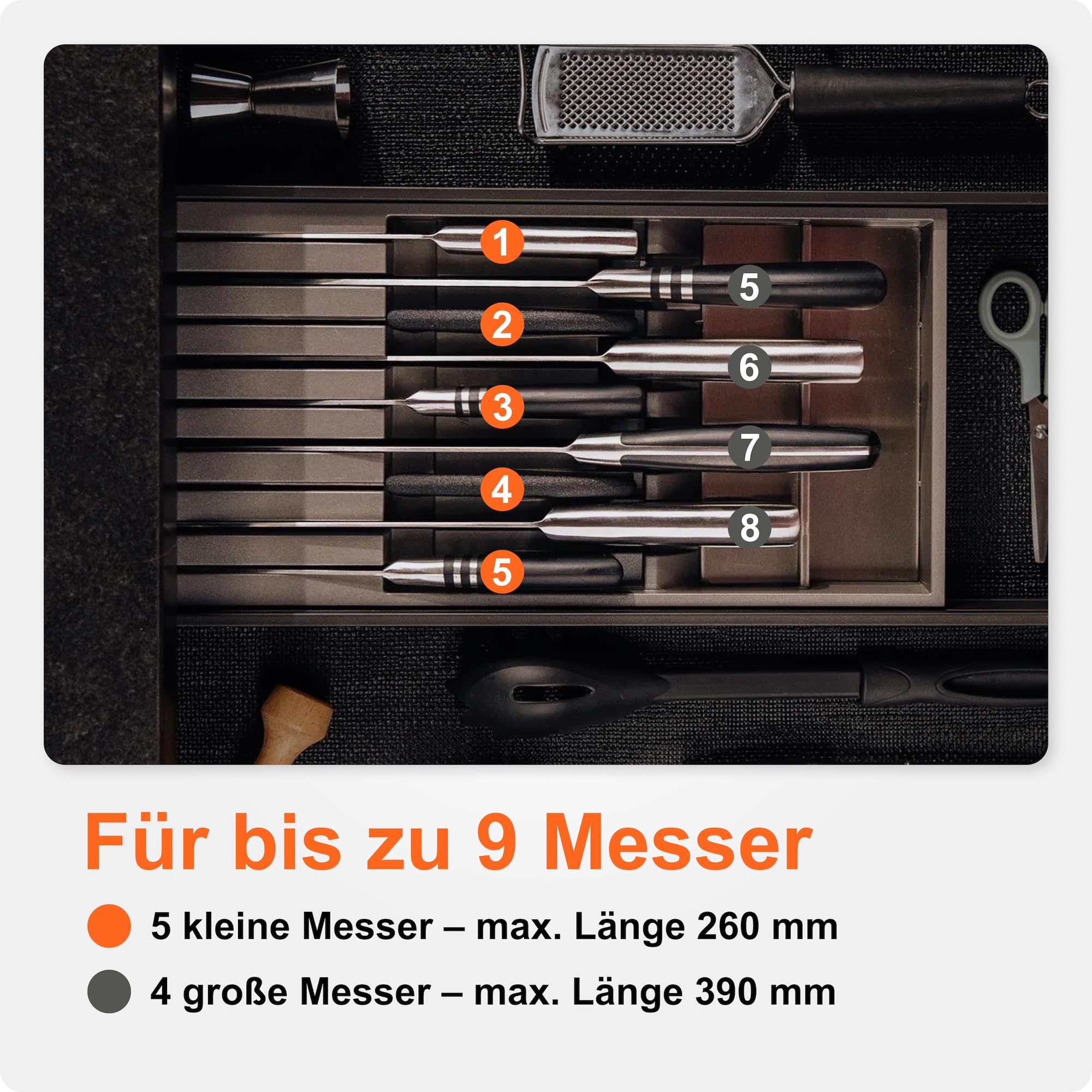 Blum AMBIA-LINE Messerhalter für Schublade – Bild 6