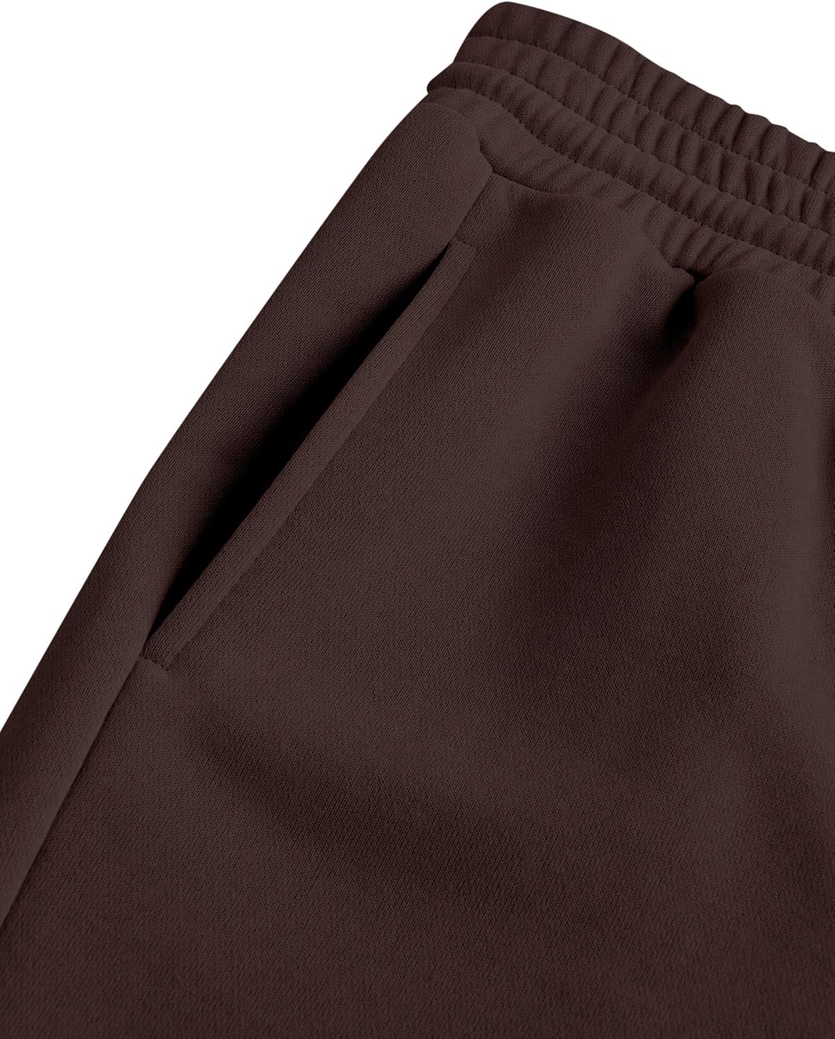 Girls Wide Straight Leg Loose Sweatpants Elastic Waist Drawstring Jogger Pants - Image 4