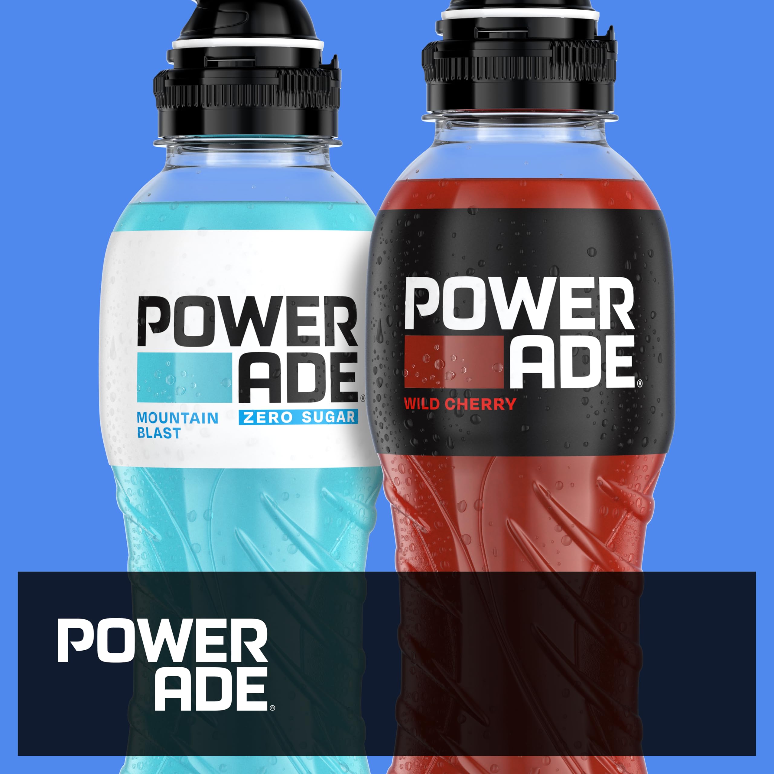 Powerade Ice Storm Zero Isotonic Drink - 50 Cl.