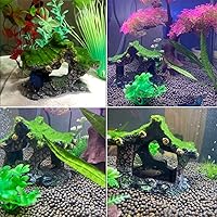 Vista 4 de Tfwadmx Decoración de Acuario Casa Refugio de Resina Hueca, Accesorios de Escondite para Pez Betta Ornamento de Cueva para Tanque Refugio para Peces