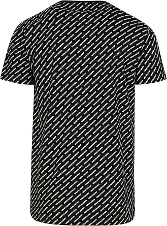 Urban Classics Men's Tb2731-allover Logo Tee T-Shirt (Pack of 1)