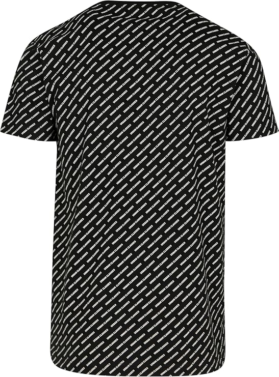 Urban Classics Men's Tb2731-allover Logo Tee T-Shirt (Pack of 1)