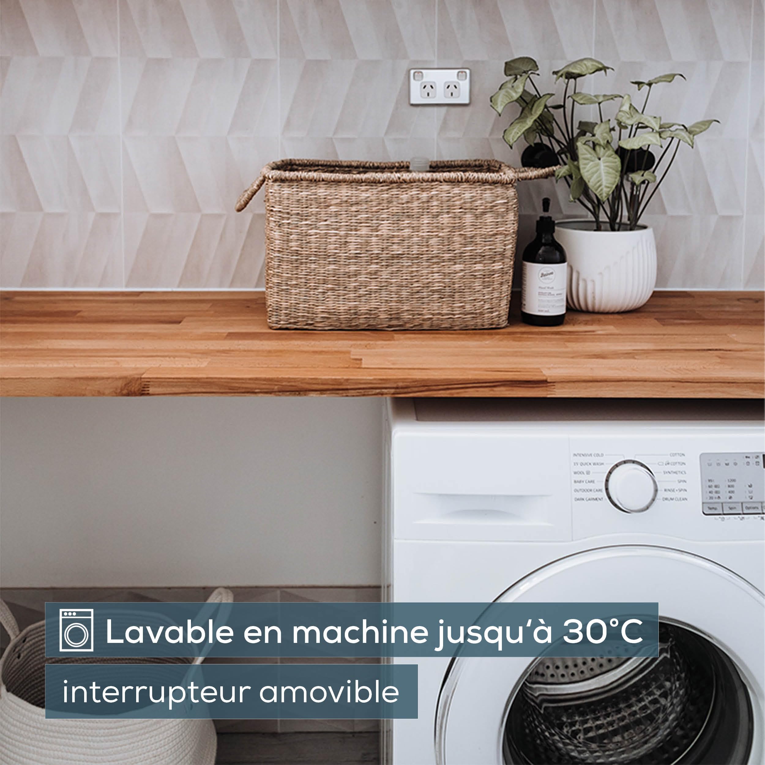 Beurer HK 64 Grey Coussin chauffant HK 64, coussin chauffant qui chauffe rapidement et s’arrête automatiquement, 3 réglages de la température, lavable, avec ceinture abdominale