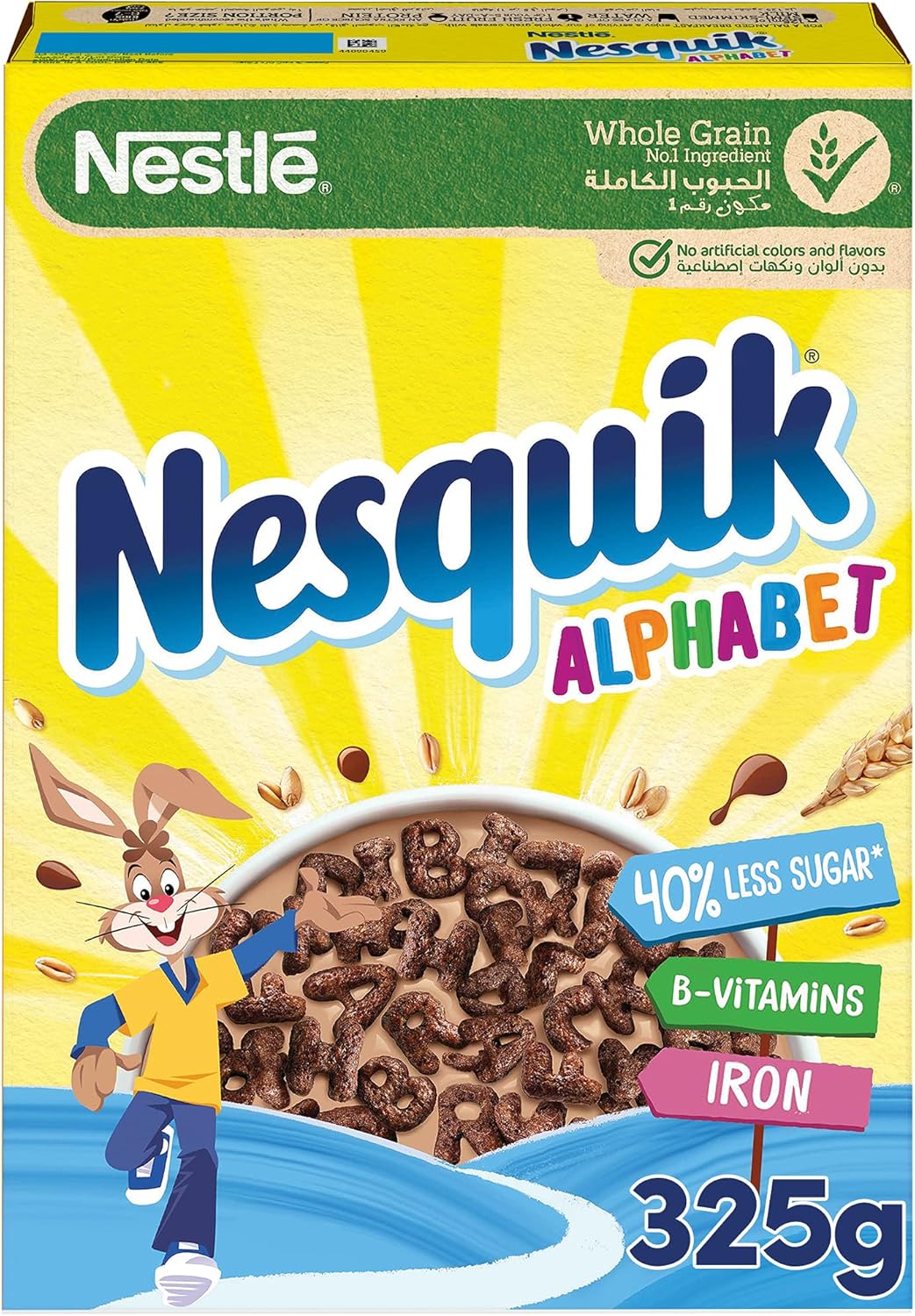 Nesquik Chocolate Alphabets Breakfast Cereal, 325g Buy Online at Best