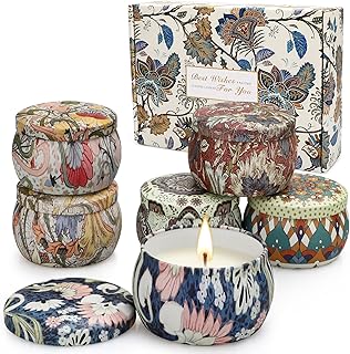 YINUO LIGHT Scented Candle, Candles for Home Scented, Aromatherapy Candles, Long Lasting Natural Soy Wax Candle, Candles G...