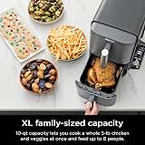Ninja Air Fryer DoubleStack XL, 10 Qt, 6-in-1, Deep Grey, SL401, Air fry, broil, roast, bake, reheat, dehydrate, Cooks 4 foods at once, Fits 5 lb chicken — image 5