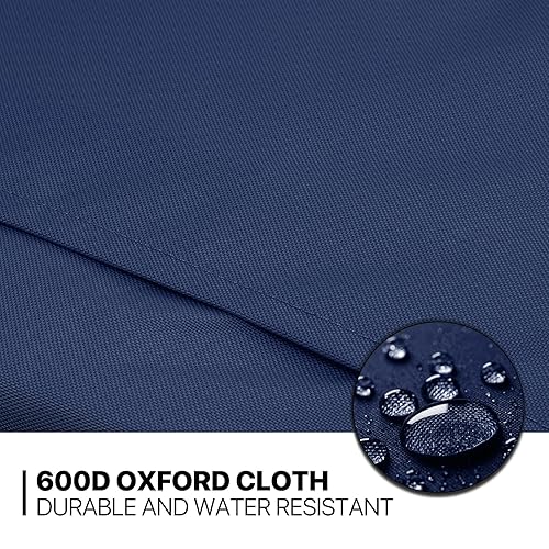 Miniatura 12 de MoNiBloom 3 Wheels Pet Stroller, Foldable Dog Cat Cage Jogger Stroller with Weather Cover for All-Season, Storage Basket and Cup Holder, Breathable