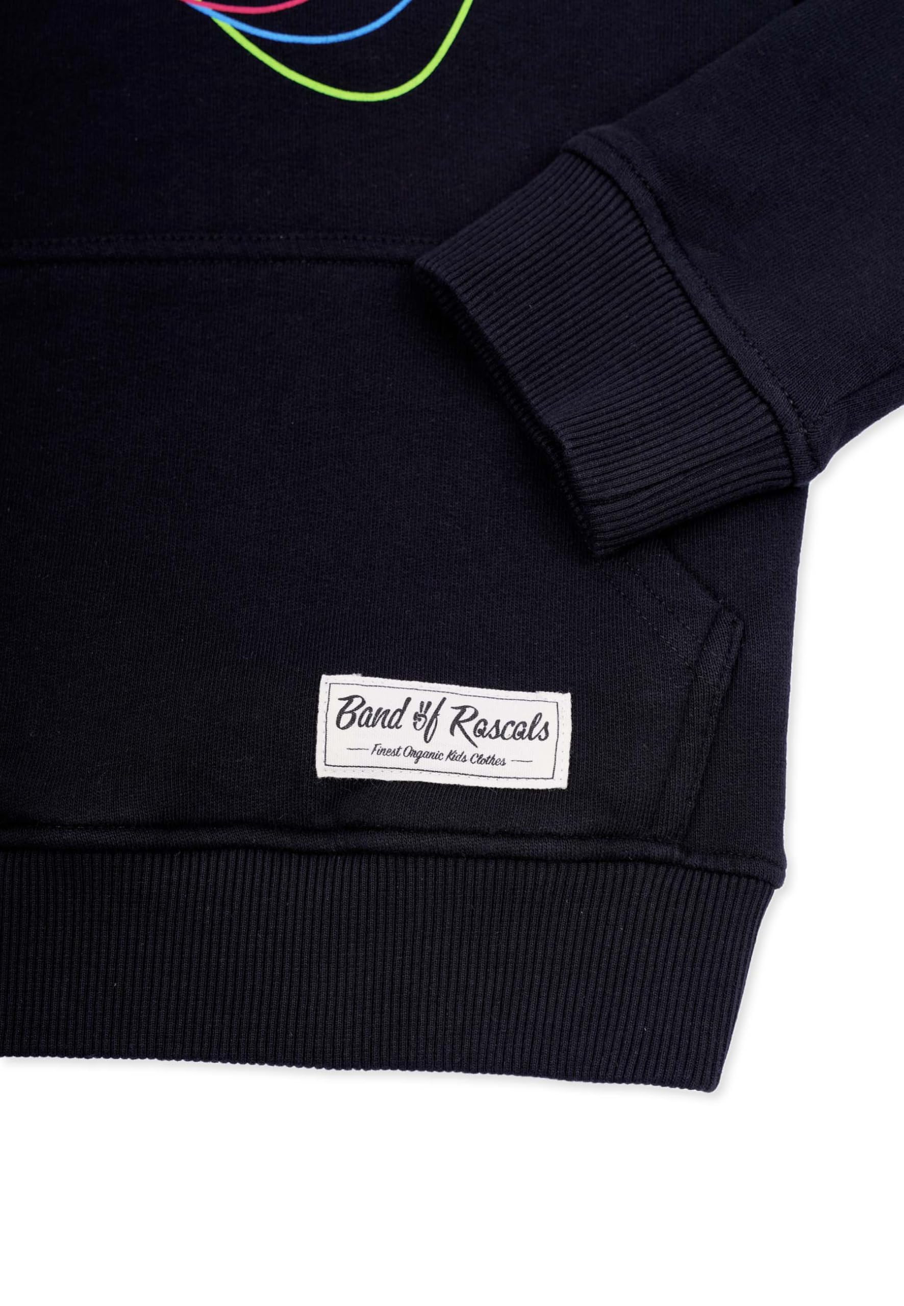 Band of Rascals Kinder Kapuzenpullover Frequency aus Bio-Baumwolle