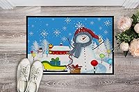 Vista 97 de Caroline's Treasures PJC1117JMAT - Felpudo para puerta delantera de 24 x 36 pulgadas, tapete antideslizante lavable de pelo bajo, 24 x 36 pulgadas