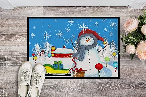 Miniatura 97 de Caroline's Treasures PJC1117JMAT - Felpudo para puerta delantera de 24 x 36 pulgadas, tapete antideslizante lavable de pelo bajo, 24 x 36 pulgadas