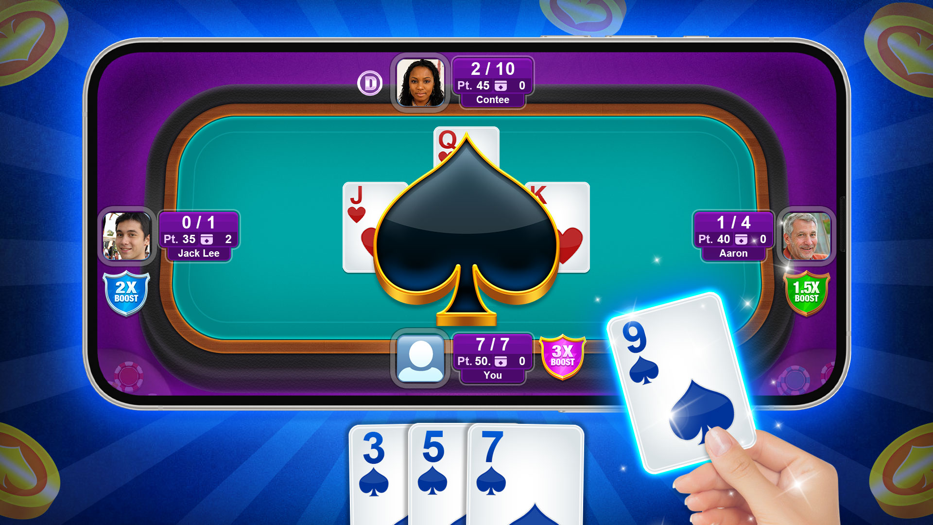 Spades Spades Free, Spades Card Game Free, Spades Free Kindle Tablet