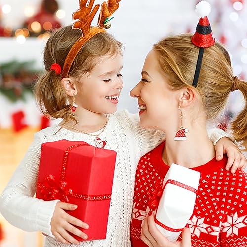 Miniatura 5 de Noverlife 100 dijes de metal de Navidad para bricolaje, dijes de esmalte dorado de Navidad, colgantes de joyería de Navidad para fabricación de