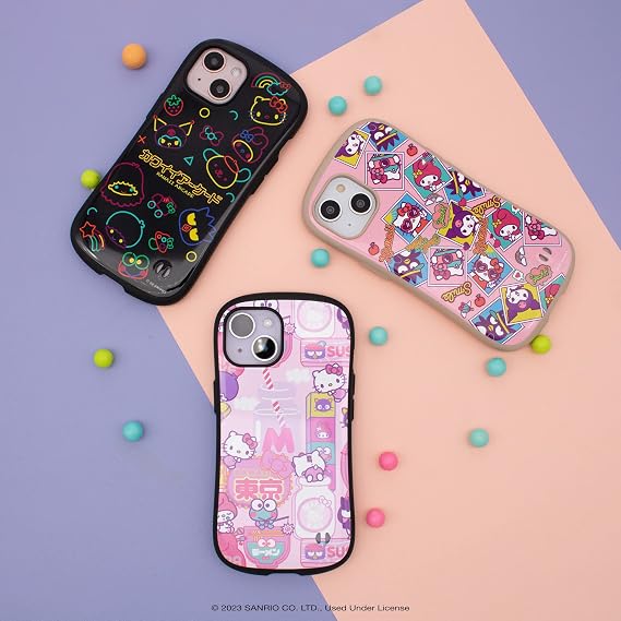 iFace Hello Kitty & Friends Case for iPhone 13 (6.1) Cute Shockproof Dual Layer [Hard Shell + Bumper] Protective Phone Case Seize The Day