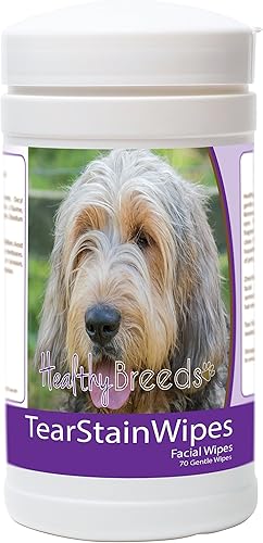 Miniatura 2 de Healthy Breeds Toallitas para manchas de lágrimas de pastor alemán, 70 unidades