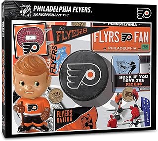 YouTheFan NHL Philadelphia Flyers Retro Series 500pc Puzzle