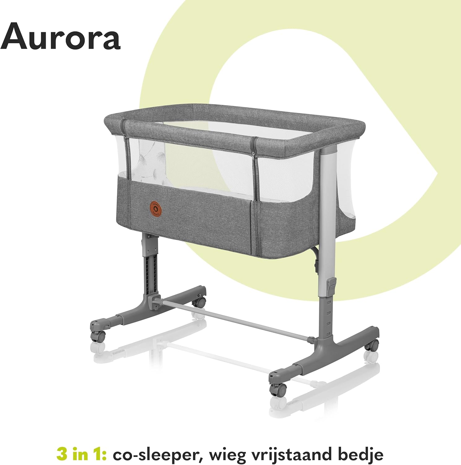 LIONELO Aurora 3-in-1 Babybed tot 9 kg