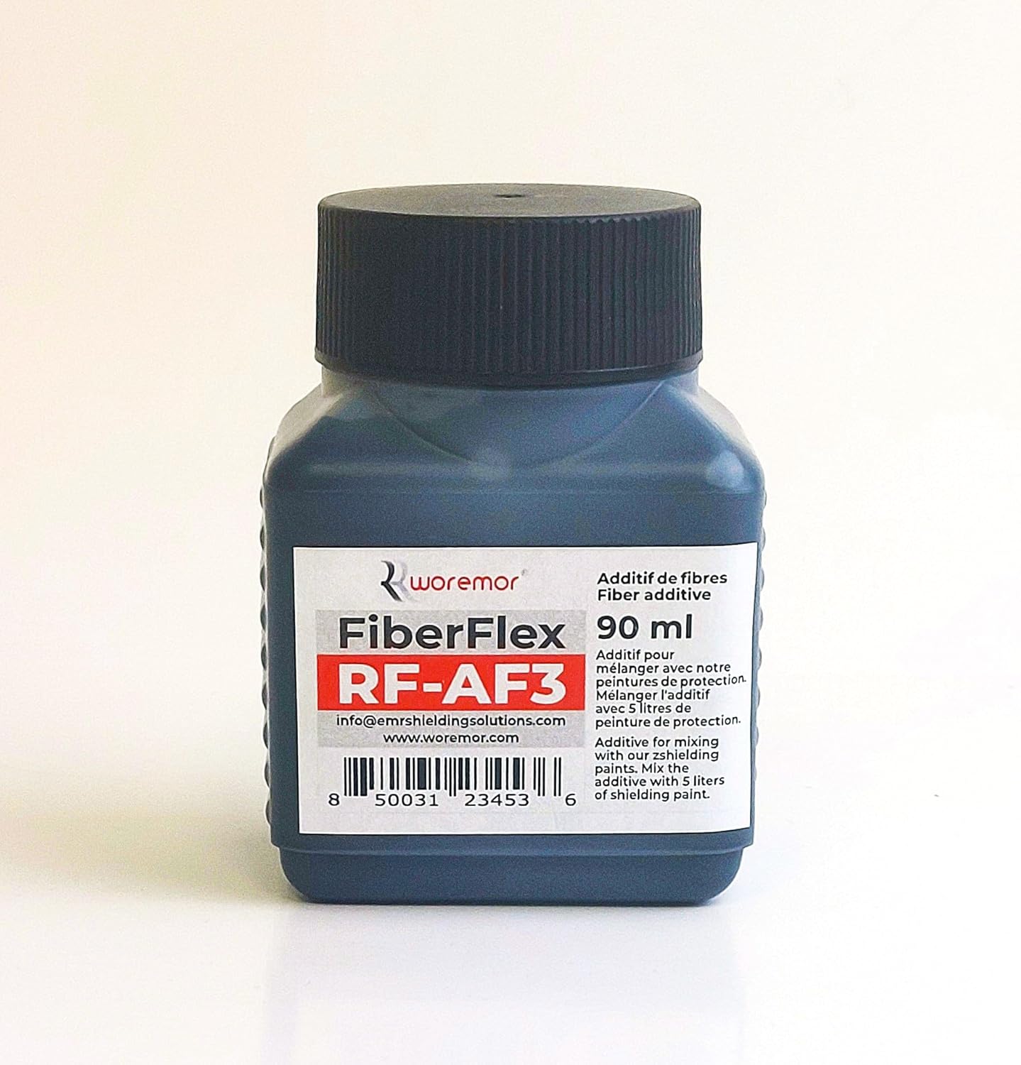 FiberFlex Fiber Additive RF-AF3 / 0.09 Liter - Eliminate the Need of Extra Grounding Straps and Ennhace Electromagnetic Field (EMF) Shielding