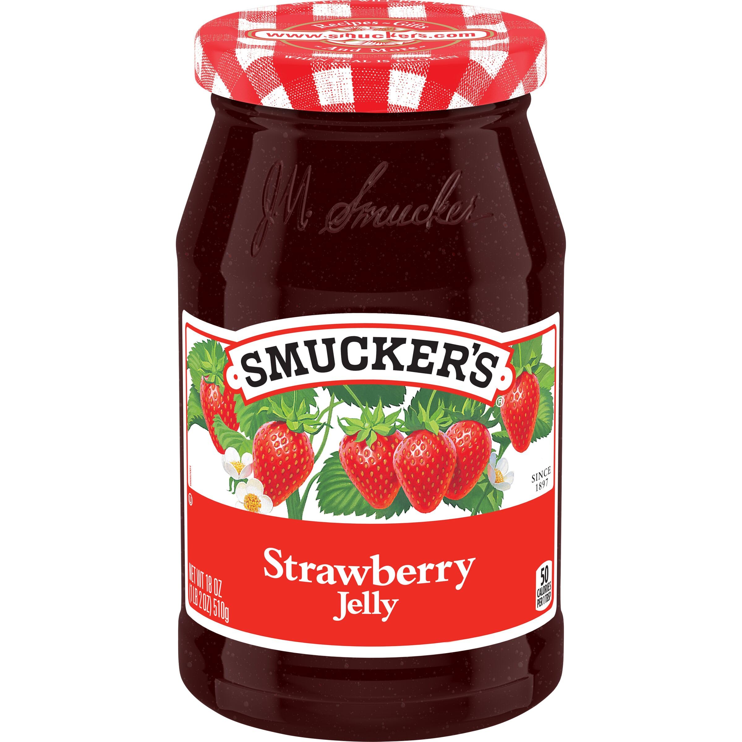Smucker's Strawberry Jelly, 18 Ounces (Pack of 6)