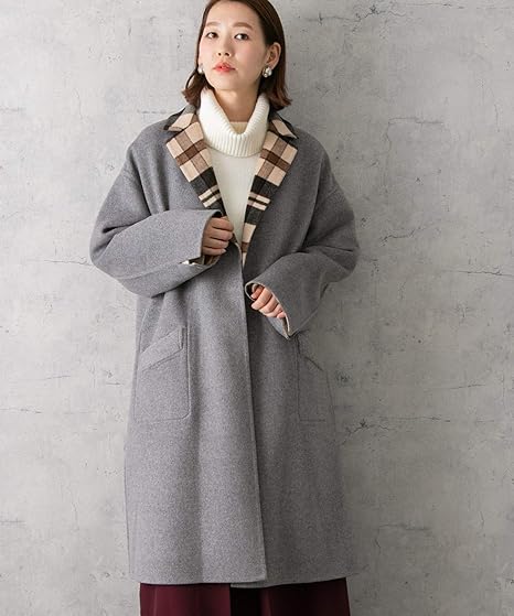 Amazon アーバンリサーチ ロッソ ジャケット コート リバーシブルコート レディース Ra97 27b006 Gray Free コート ジャケット 通販