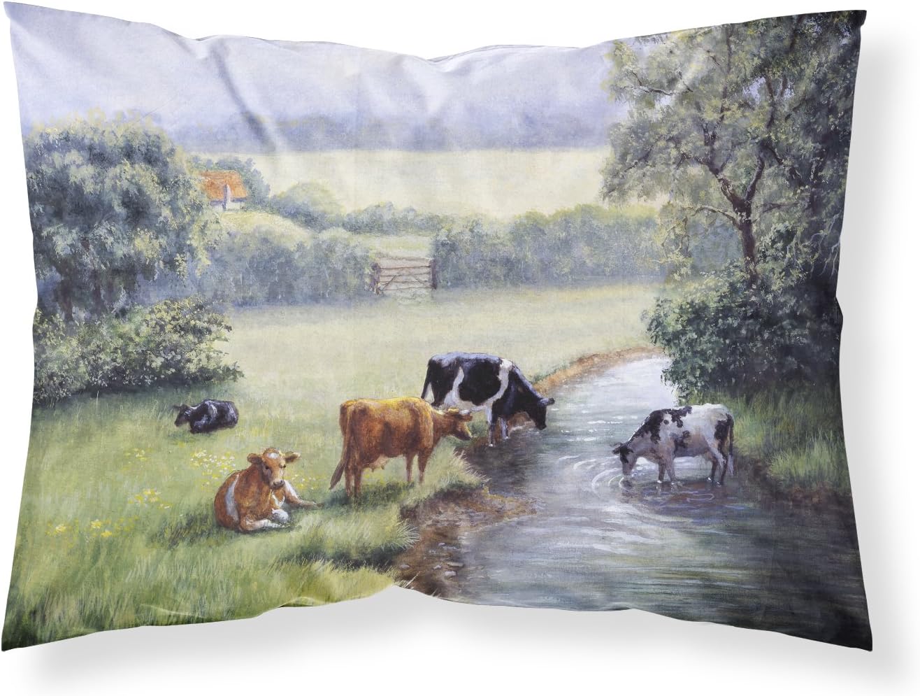Caroline's Treasures BDBA0153PILLOWCASE Eagles by Daphne Baxter Fabric Standard Pillowcase Lightweight Super Soft Easy Care Decorative Artwork Pillowcase, Standard