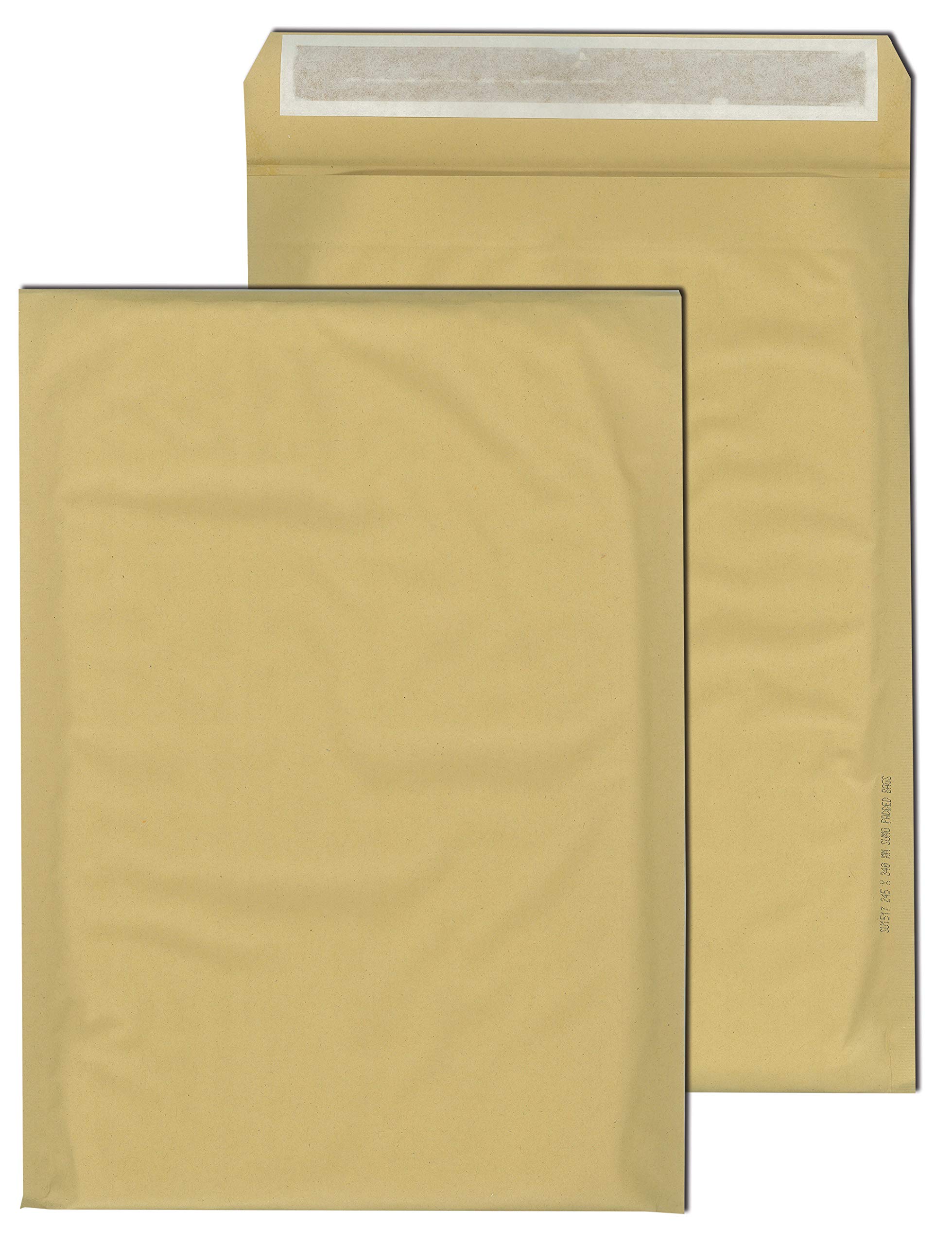 Sumo Papierpolster Versandtasche baun 245 x 340 mm trapezium flap, Karton a 50 Stück