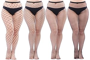 Plus Size Fishnets: Sultry and Comfortable Mesh Tights