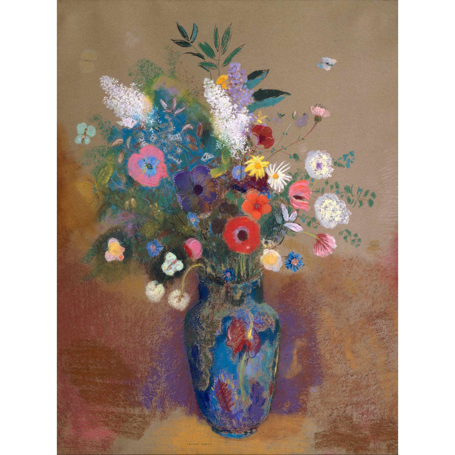 Flowers Odilon Redon Art Print Poster Wall Decor