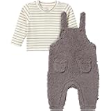Baby Microplush Overall Set
