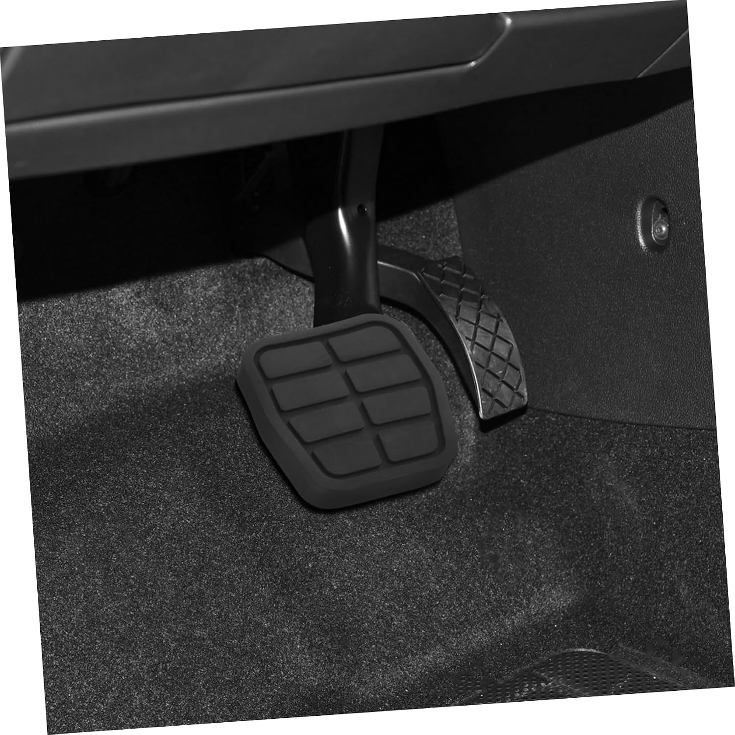1pair Car Brake Pad Covers Clutch Pedal Pad Replacement Rubber Throttle Protective Cover for Vehicle